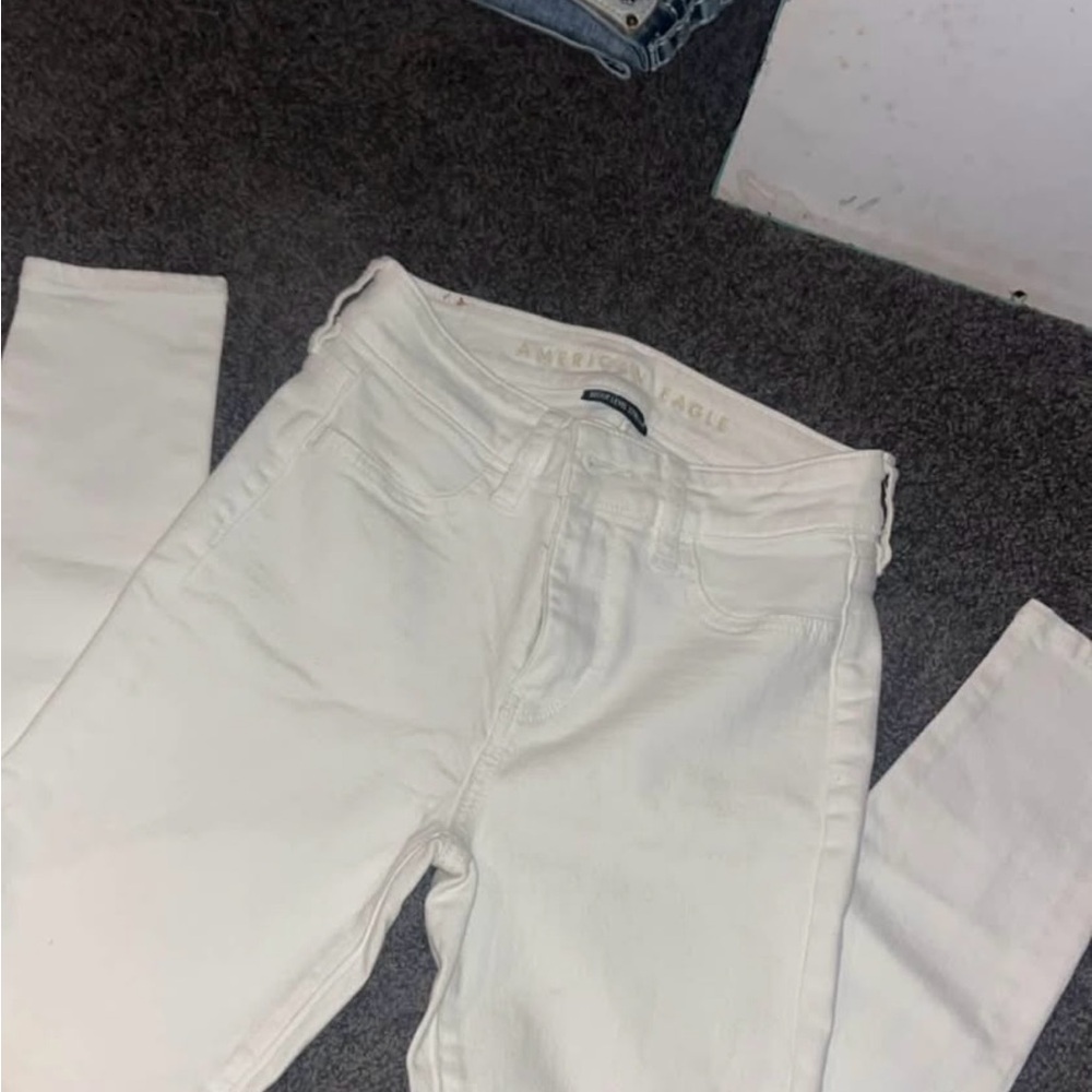 American Eagle Outfitters Women's White Jeans